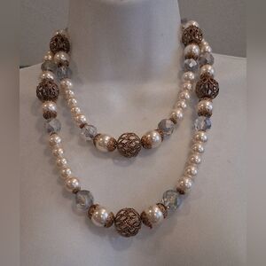 Contemporary Baroque  Necklace